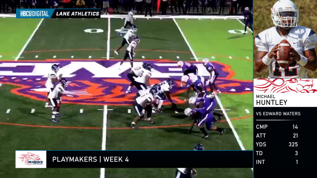 HBCU DIGITAL Playmakers Week 4 Spotlight Michael Huntley of Lane College in the SIAC
