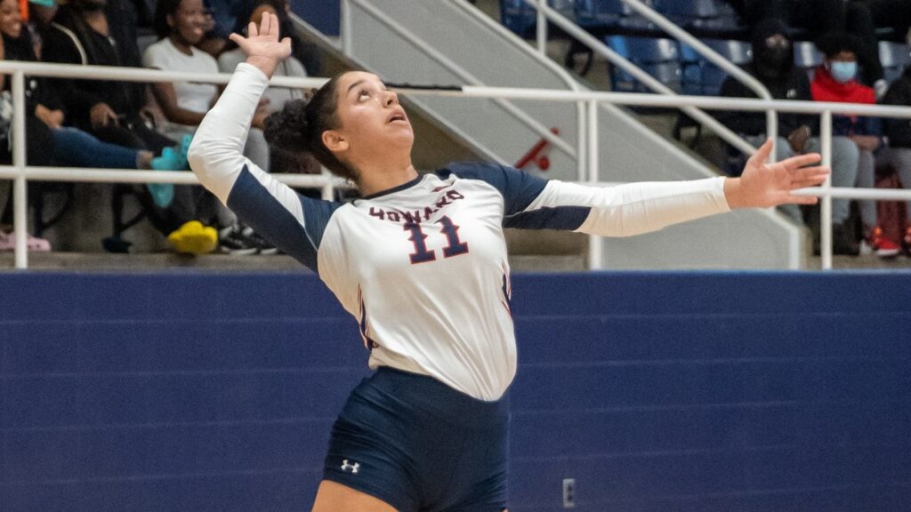 Howard University senior Milexa Cardona had a team-high 22 assists in the loss at Delaware State