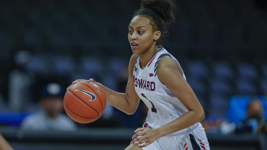 Howard University sophomore Destiny Howell