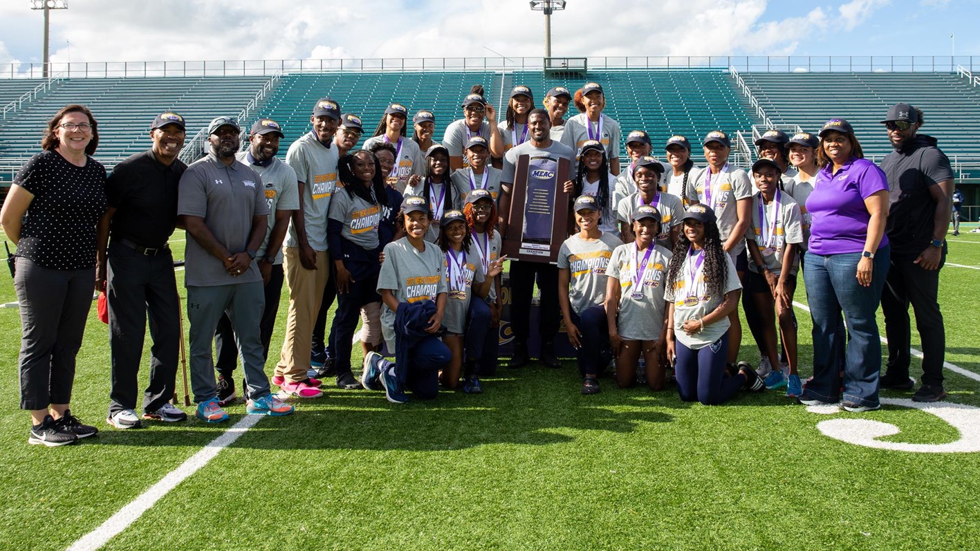 Howard University women's track & field team wins the 2022 MEAC Outdoor Championship